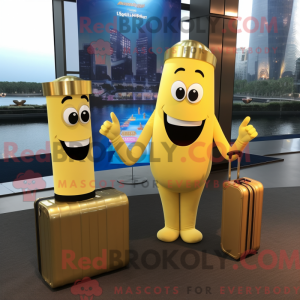Gold Aglet maskot...