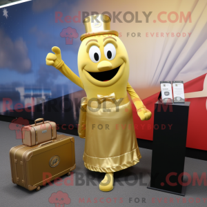 Gold Aglet maskot...