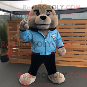 Sky Blue Beaver...