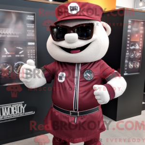 Disfraz de mascota Maroon...