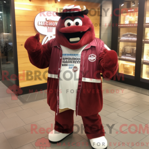 Disfraz de mascota Maroon...