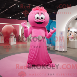Pink Engagement Ring mascot...
