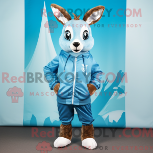 Disfraz de mascota Sky Blue...