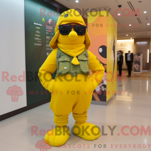 Yellow Air Force Soldier...
