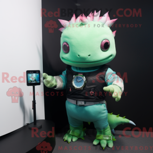 Costume mascotte d Axolotls...