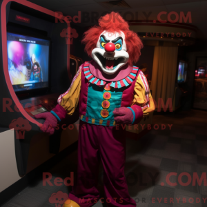 Maroon Evil Clown...