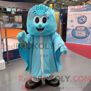 Personnage mascotte Cyan...