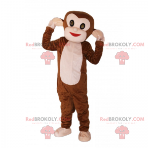 Mascote macaco - Redbrokoly.com