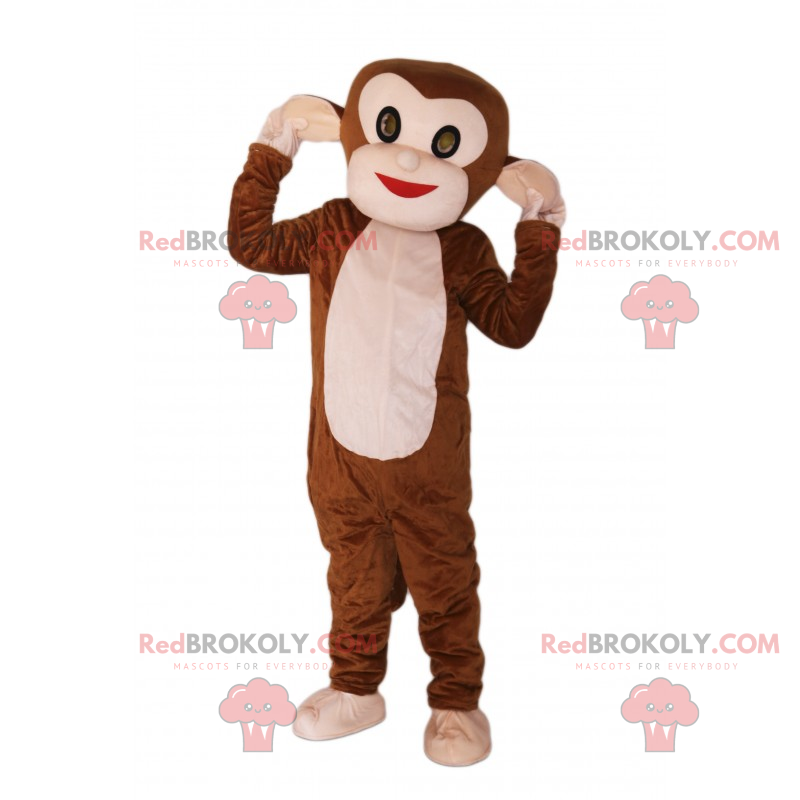Monkey mascot - Redbrokoly.com