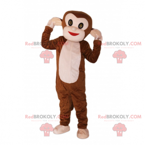 Mascote macaco - Redbrokoly.com