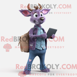 Figura de máscara de veado...