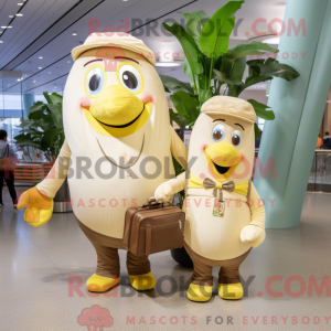 Tan Baa maskot drakt...