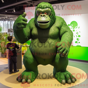 Forest Green Gorilla maskot...