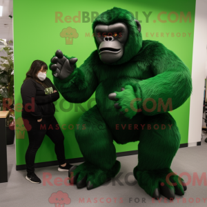 Forest Green Gorilla maskot...