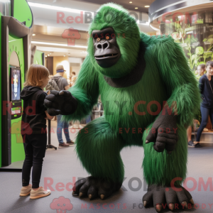Forest Green Gorilla maskot...