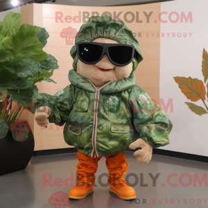 Rust Cabbage Leaf mascotte...