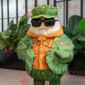 Rust Cabbage Leaf mascot...