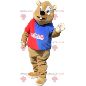 Mascota de sol en ropa deportiva - Redbrokoly.com