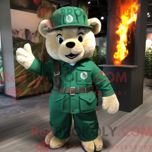 Costume mascotte de pompier...