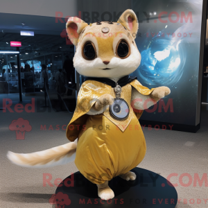 Maskotdraktfigur Gold...