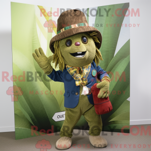Olive Chief mascottekostuum...