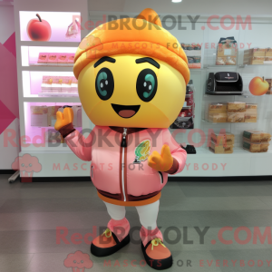 Peach Candy Box maskot...
