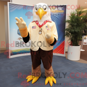 Cream Bald Eagle...