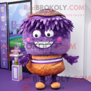 Lilla Hamburger maskot...