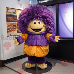 Lilla Hamburger maskot...