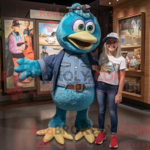 Disfraz de mascota Teal...