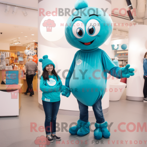 Disfraz de mascota Teal...