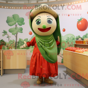 Postava maskota Olive...