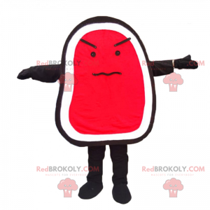 Mascote de bife - Redbrokoly.com