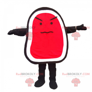 Steak mascot - Redbrokoly.com