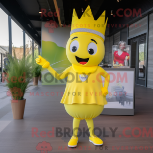 Costume mascotte de reine...