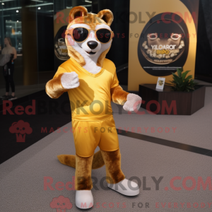 Disfraz de mascota Gold...