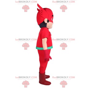 Mascote do super-herói - Flash - Redbrokoly.com