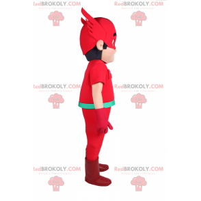 Mascote do super-herói - Flash - Redbrokoly.com