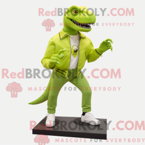 Limegrønn Tyrannosaurus...