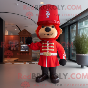 Rød britisk Royal Guard...
