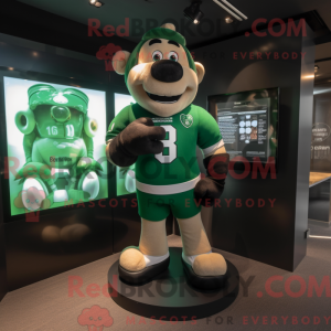 Green Guinness mascot...