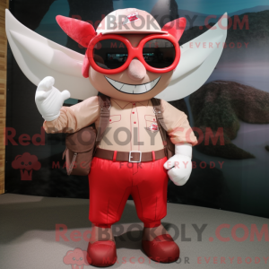 Postava maskota Red Tooth...