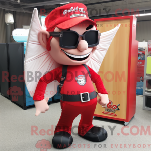 Red Tooth Fairy mascot...