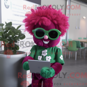 Magenta Bunch Of Shamrocks...