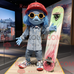 Skateboard-maskotkostyme...