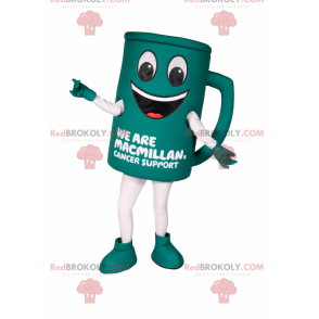 Coffee cup mascot - Redbrokoly.com