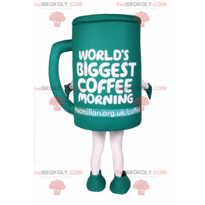 Coffee cup mascot - Redbrokoly.com