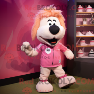 Disfraz de mascota de Pink...