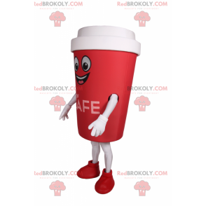 Mascota de la taza para llevar - Redbrokoly.com