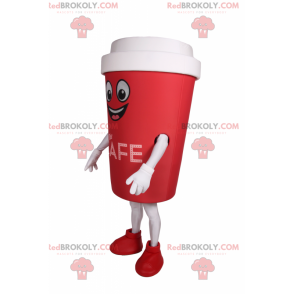 Takeaway cup mascot - Redbrokoly.com